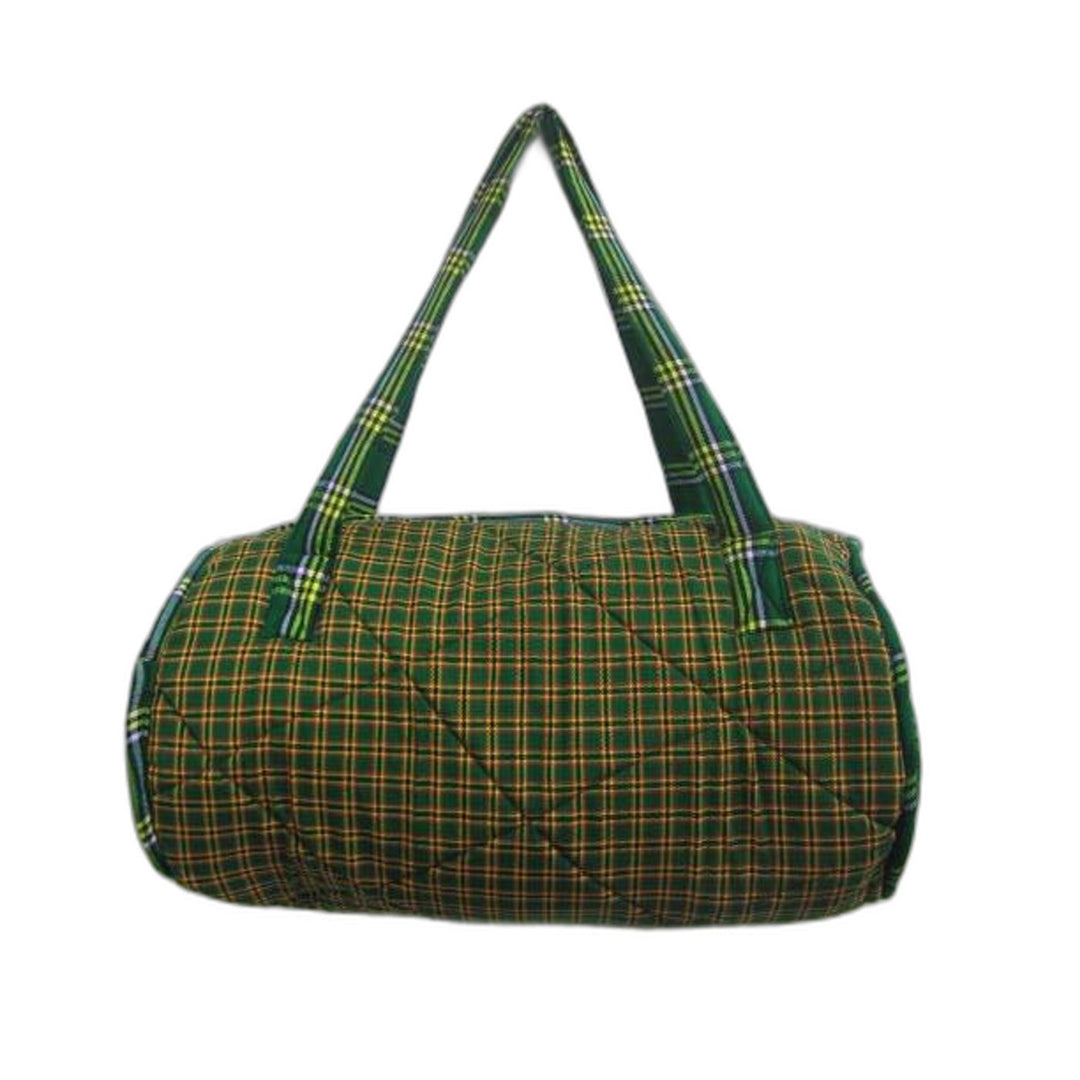 Maasai Shuka Duffle Bag Green